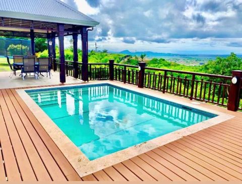 Located in Cedar Valley. This 3-bedroom 2.5-bathroom home is located on a hilltop overlooking the West Coast of Antigua, just 2 minutes to Cedar Valley Golf course. Suitable for executive or a small family. From this ideal location you can easily acc...