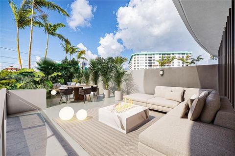 Take a Breath and touch a piece of luxury in this exquisite 2 bedroom, 2.5 bath plus den at the newly constructed Onda Residences in Bay Harbor Islands. This 1,917 sq ft unit offers stunning and unique terrace from the expansive living space and prim...