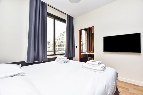 Checkmyguest vous propose un superbe appartement de 55 m² situé au deuxième étage, idéalement niché dans le quartier prisé de la Chaussée-d'Antin. Ce logement élégant comprend deux chambres confortables et un espace de vie chaleureux. A quelques pas ...