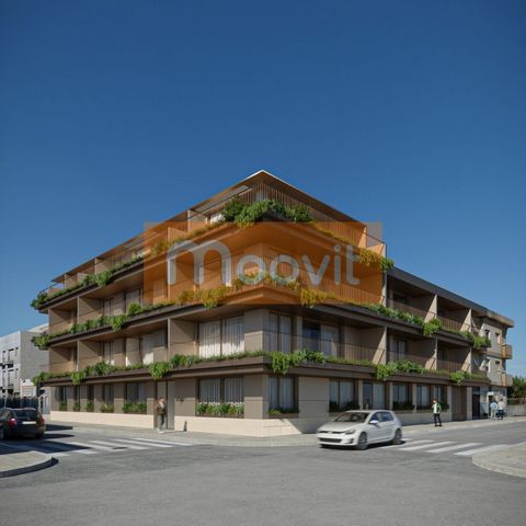 Appartement de 2 chambres avec 80 m2 de surface au sol, balcon de 8 m2 et place de parking, inséré dans un nouveau développement à côté de la plage, à Espinho. Les appartements bénéficient d’un excellent emplacement, à l’angle de la 5ème rue et de la...