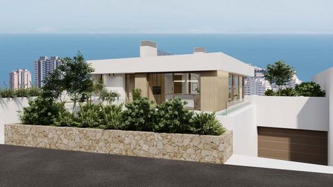 The luxurious new villa, currently under construction and scheduled for completion in June 2025, offers the perfect blend of luxury, comfort, and modern design. Located in a tourist area, just 7 minutes' drive from the beautiful beaches of Benidorm, ...