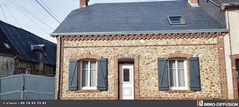 Fiche N°Id-LGB159104 : Vendome, Maison d'environ 114 m2 comprenant 5 piece(s) dont 3 chambre(s) - Construction 1870 - Equipements annexes : jardin - garage - double vitrage - cellier - cheminee - veranda - - chauffage : Aucun - Classe-Energie C : 178...