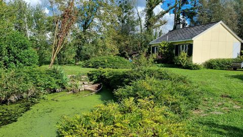 Chalet de 54 m², niché sur un vaste terrain clos et arboré de 1794 m² en bordure de la rivière l'Authie. L'environnement rural offre calme et sérénité, idéal pour des moments de détente en pleine nature. Vous pourrez y faire du canoë, des balades en ...