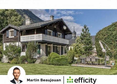 74400 – CHAMONIX – LES BOSSONS – MAISON 160M² - 5+1 CHAMBRES - SUPERBE RENOVATION – VUE MONT-BLANC - LUMINEUX– GRAND JARDIN – POSSIBILITE D’EXTENSION – TERRAIN 1154M² Une maison rénovée avec beaucoup de goût, dans un grand jardin et avec des possibil...