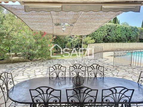 SAFTI Immobilier is pleased to present this uniquely charming villa, located in a sought-after area close to amenities on foot. With its 145sqm, it will seduce you with its large, bright living room of 45sqm and its fireplace corner, its modern kitch...