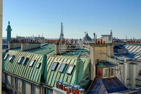 VERKOPEN PARIJS 2ND - RUE DE LA PAIX / PLACE VENDÔME - PRESTIGIEUS PAND MET UITZICHT OP DE EIFFELTOREN - Gelegen aan de prestigieuze rue de la Paix, vlakbij de Place Vendôme en zijn luxe boetieks en paleizen, op de 6e en laatste verdieping met lift v...