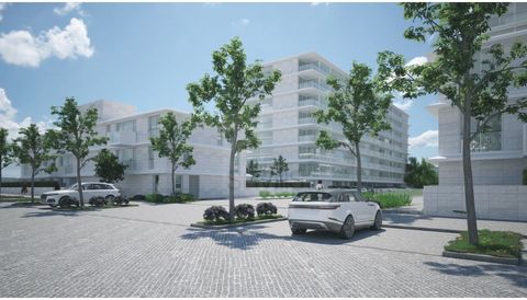 3-bedroom apartment with two parking spaces and balcony. This apartment is part of a contemporary development featuring simple, well-defined volumes. The street-facing blocks are characterized by repeated glass openings, while the rear blocks have la...