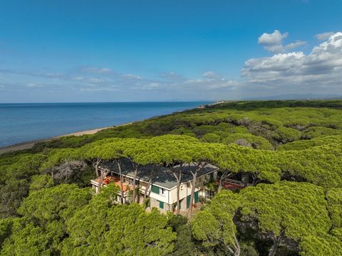 Uitzonderlijke moderne villa, gelegen op 100 meter van het strand en in het mediterrane dennenbos - een echt verborgen juweeltje dat ongeëvenaarde privacy en natuurlijke pracht biedt. Gelegen in het prestigieuze gebied van Castagneto Carducci, biedt ...