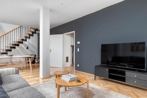 For stays longer than 1 month, we offer custom pricing. Please reach out for an exact quote! Discover the best of Vienna, with this three-bedroom 4th district - Wieden apartment with views over the city. It’ll be easy to simply show up and start livi...