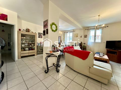 Appartement 3 pièces de 84 m² avec cave et parking