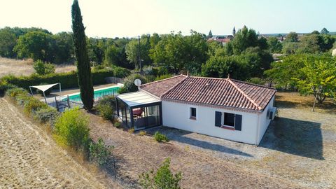A CONCOTS (Lot) Charmante Maison avec Piscine, sur 2400m2 de Terrain