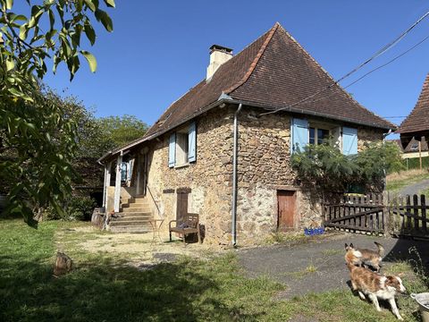 Charmante maison en pierre avec grange, four à pain et près de 9 hectares de terrain