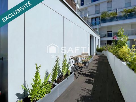 Appartement T3 + magnifique terrasse de 37 m2