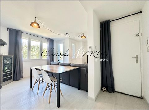 Appartement T4 au 3ème étage avec balcon et cave