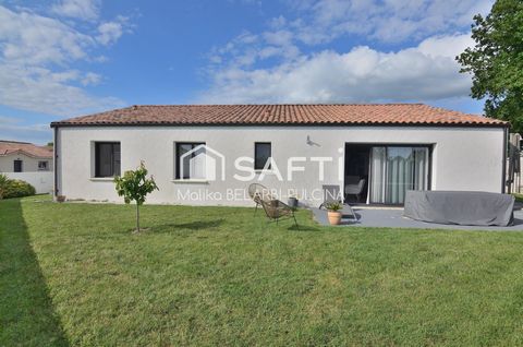 Plain-pied récent 3 chambres + bureau – Parfait état –