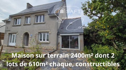 MAISON familiale de 228m2 + TERRAIN constructible