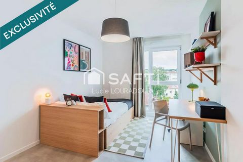 À vendre : Studio meublé dans résidence étudiante neuve à Vandoeuvre-lès-Nancy