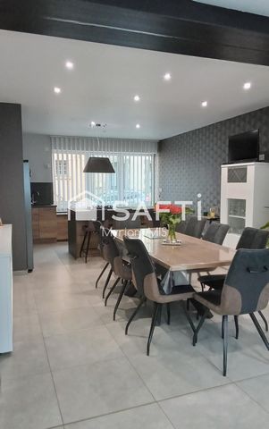 Coup de coeur pour cette maison de bourg sur trois niveaux, entièrement rénovée