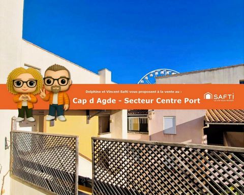 CAP D'AGDE - CENTRE PORT - 34.08 m²