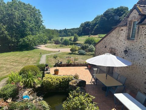 Propriété de charme au cœur de 14 hectares de nature préservée