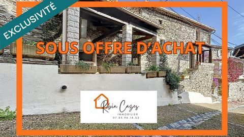 Maison de village T4 de 90m² avec terrasse et jardinet