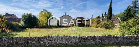 Terrain plat constructible - avec compteur d'eau