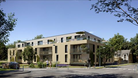 à vendre VILLENEUVE D'ASCQ appartement T3 de 66,3 m² avec balcon