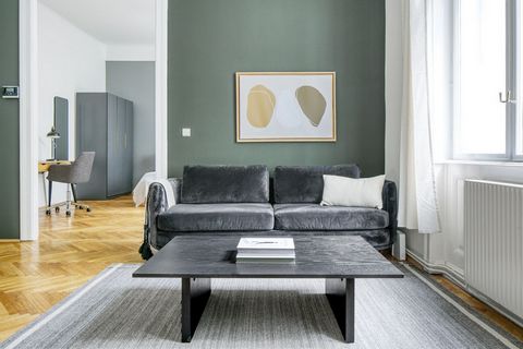 For stays longer than 1 month, we offer custom pricing. Please reach out for an exact quote! Discover the best of Vienna, with this modern apartment in a great location. It’ll be easy to simply show up and start living in this fashionably furnished a...