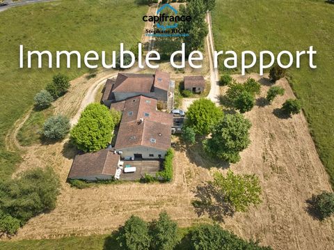 Dpt Lot et Garonne (47), à vendre FUMEL immeuble de 310m2 - Terrain de 8 148,00 m²