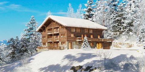 In the hills of Manigod. Small, chalet-style, co-owned property with 5 flats, ranging from 87 sqm to 145 sqm, located 1,3 km from slopes of Croix Fry and La Clusaz. Lovely south/south-westerly aspect with stunning 180° view of the Aravis mountains. H...