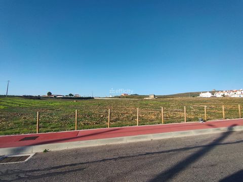 Building land of 3.8433 hectares in Gaeiras, Óbidos. The land has an old approved subdivision project (2013) with the construction of 48 houses (detached and semi-detached) and 4 buildings with housing and shops. The land has a wide view, is close to...