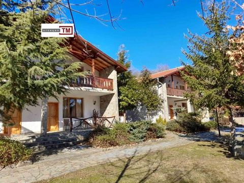 TM IMOTI is for sale a working entertainment complex in the Balkan village of Lyava Reka, located 3 km from the main road of the Pass of the Republic and about 50 km from Stara Zagora. The complex consists of 5 houses on two floors, each with a capac...