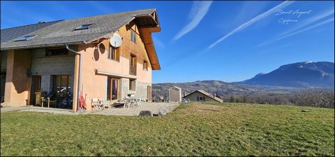 Dpt Haute Savoie (74), à vendre LES OLLIERES maison Mitoyenne 5P de 156 m² au calme avec terrain de 2 860,00 m²