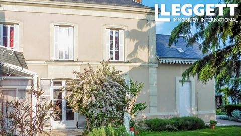 A26716TLO79 - On the border of the Deux-Sevres and the neighbouring Vienne, in a charming village with remarkable chateau, this super 'Maison de Maitre' is in good decorative condition. Bright and spacious, it benefits from a lovely ground floor bedr...