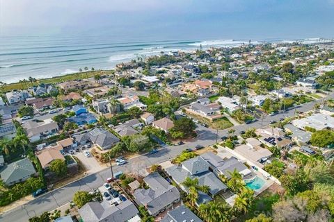 Charming seaside retreat with endless possibilities. Nestled just 1 block from the ocean in the coveted Terramar beach community with private beach access. The property presents a unique opportunity to transform a classic residence in to your dream b...