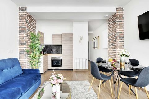 Découvrez le charme authentique de Paris dans ce bel appartement situé dans le quartier authentique d'Alésia, au cœur du 14ème arrondissement et à deux pas de la Tour Montparnasse. Avec ses 43m² bien agencés et sa chambre chaleureuse, cet espace de v...