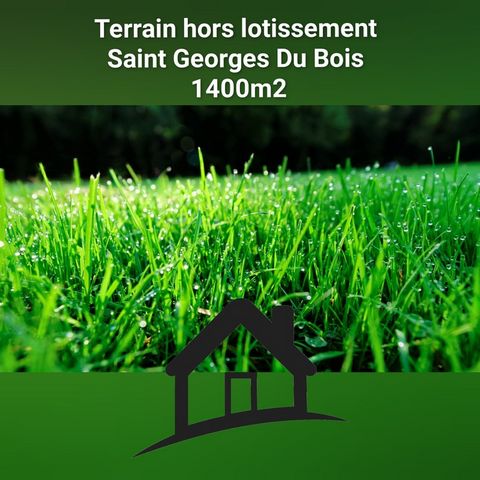 Une opportunité rare à saisir ! Ce beau terrain de 1400 m², non viabilisé, idéal pour concrétiser votre projet de construction, en toute indépendance. Situé hors lotissement, ce terrain vous offre une liberté daménagement unique à seulement 5 km de S...