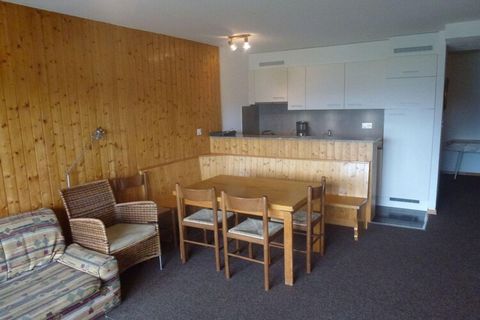 BEAULIEU - Apartment F 014 Cozy Apartment for 5 People Enjoy a garden setting in Veysonnaz, Switzerland, with mountain views. Amenities: Wi-Fi, TV, garden, mountain view, indoor parking Your Accommodation: Comfortable 3-star, 40 m² ground-floor apart...