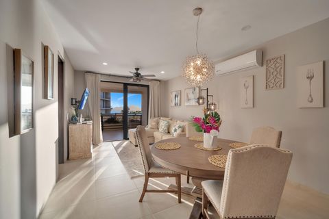 Write up can be used for both of them ''2 bedroom 2 bath entry level condo for sale in a great area. Safe and secure building in the heart of El Tezal 5 minutes to everything in Cabo . Beautifully decorated and is available as a turn key condo. Low m...