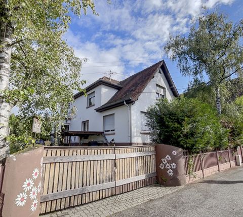 'En exclusivité' Venez découvrir cette propriété des années 1930 de 150,50 m2, composée de deux appartements avec entrées individuelles, dépendance de 92 m2 au sol avec garage et atelier, une cour, sur un terrain de 797 m2 avec un jardin vue sur l'Il...