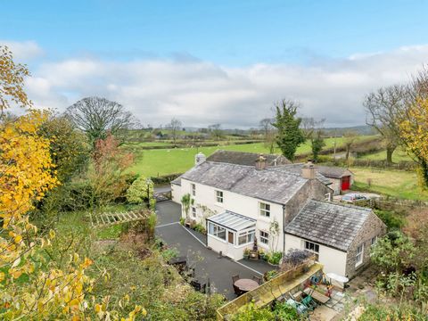 The charming stone-built farmhouse dating from 1850, has period features which sit happily alongside more modern fittings to enhance everyday comfort. The substantial link detached barn has immense potential for conversion or continued use as an exce...