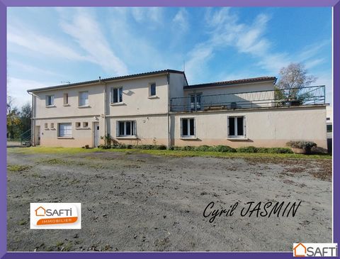 Découvrez cet immeuble de 289 m², situé au cœur de Saint-Lin, un charmant village entre Parthenay et Saint-Maixent-l'École, offrant le calme de la campagne tout en restant à proximité des services et commerces de ces villes voisines. Édifié sur un te...