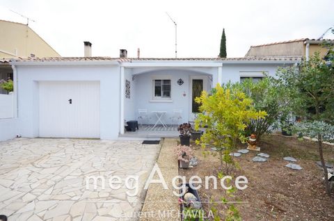 Sur la dynamique ville de Béziers, au carrefour des plages, des transports et de toutes commodités, cette jolie villa lumineuse entièrement rénovée et climatisée, nichée au coeur du quartier calme de Montimaran, avec un grand centre commercial à 200m...