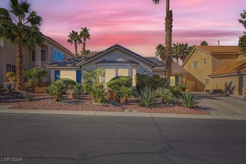 Welcome to this beautiful single-story 3-bedroom, 2-bath home in Silverado Ranch that perfectly combines comfort and style. The spacious living room, with vaulted ceilings and a cozy fireplace, creates a warm and inviting atmosphere for relaxing or e...