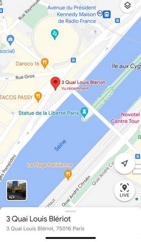 PARIS 75016 - Prix de vente 38 000 euros (honoraires à la charge du vendeur) Mandat réf : 319969 - Sécurisé par badge, carte magnétique et code. - Emplacement idéal face à la maison de la radio, Pont de Grenelle. - Parking avec ascenseur très pratiqu...