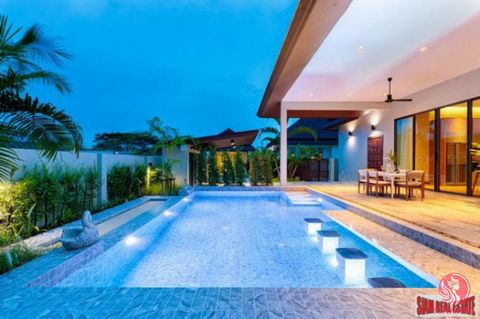 Palm Hills Prestige Spannende nieuwe ontwikkeling in Hua Hin gebaseerd op luxe, privacy en een tropische levensstijl. Alle woningen zijn ontworpen op basis van een modern Aziatisch eigentijds thema met stijlvolle open woonruimtes en een privézwembad....