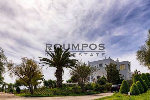 Villa te koop in Porto Heli aan zee. Deze villa aan het strand beslaat 530 m² op een perceel van 8.000 m², op slechts 50 meter van het strand. Met 7 slaapkamers zorgvuldig verdeeld tussen de begane grond en de bovenverdieping. De begane grond verwelk...