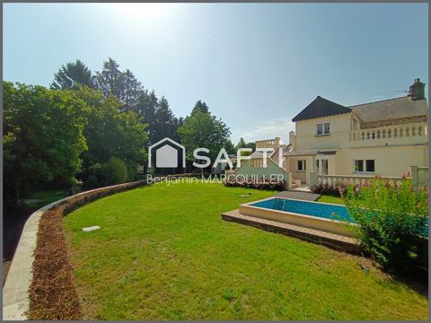 Safti-Benjamin Marcouiller vous propose : maison 7 pièces avec piscine.