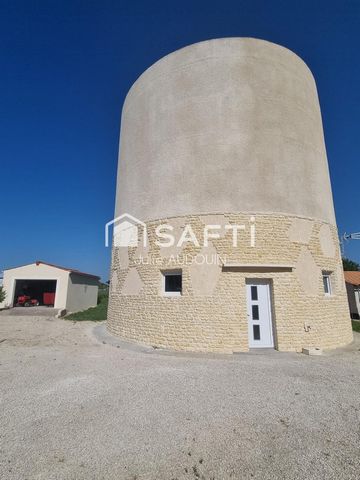 Maison atypique dans un ancien château d’eau