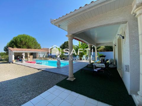 ST-PORQUIER (82) Bel ensemble immobilier de standing composé de deux logements, piscine et grand garage